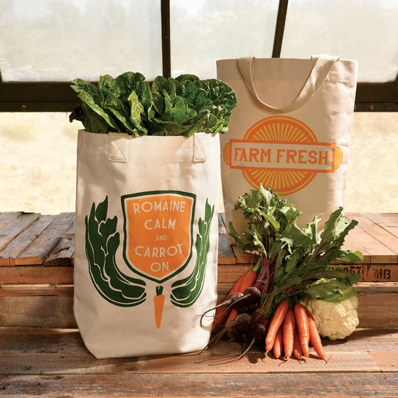 Romaine Calm - Farmers Market Tote