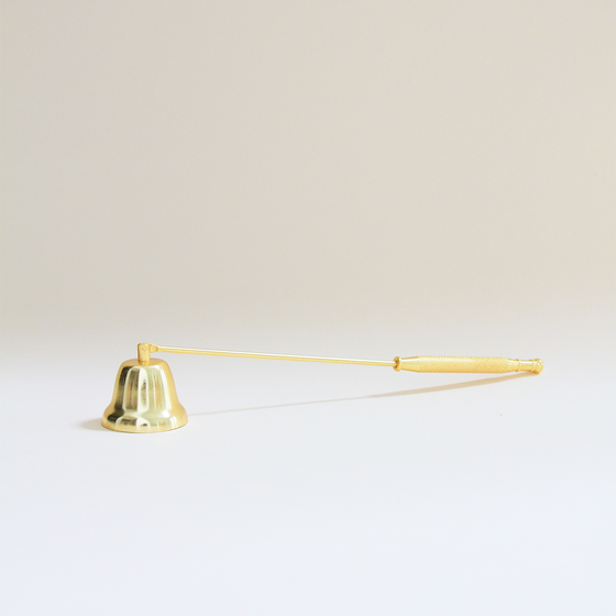 Gold Candle Snuffer