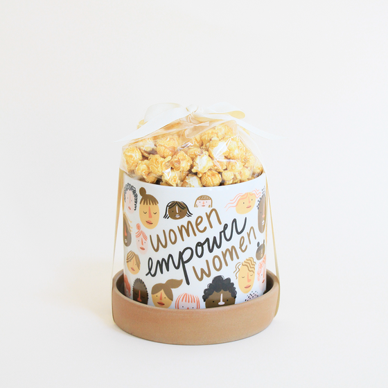 Women Empowerment Popcorn Planter