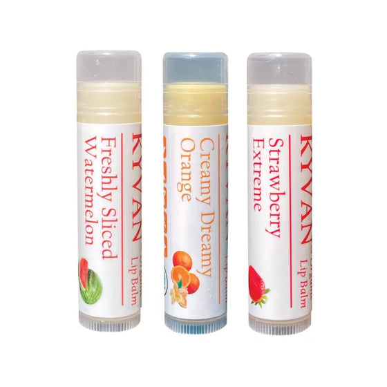 KYVAN Coconut Lip Balm - 3 pack