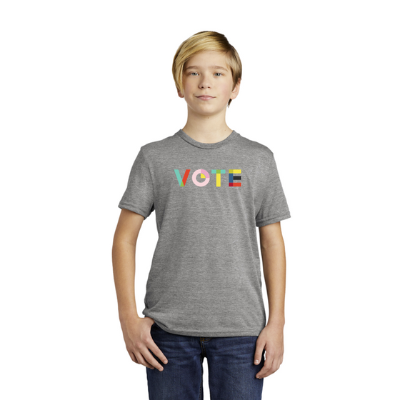 Kids Vote Shirt, Organic + Sustainable